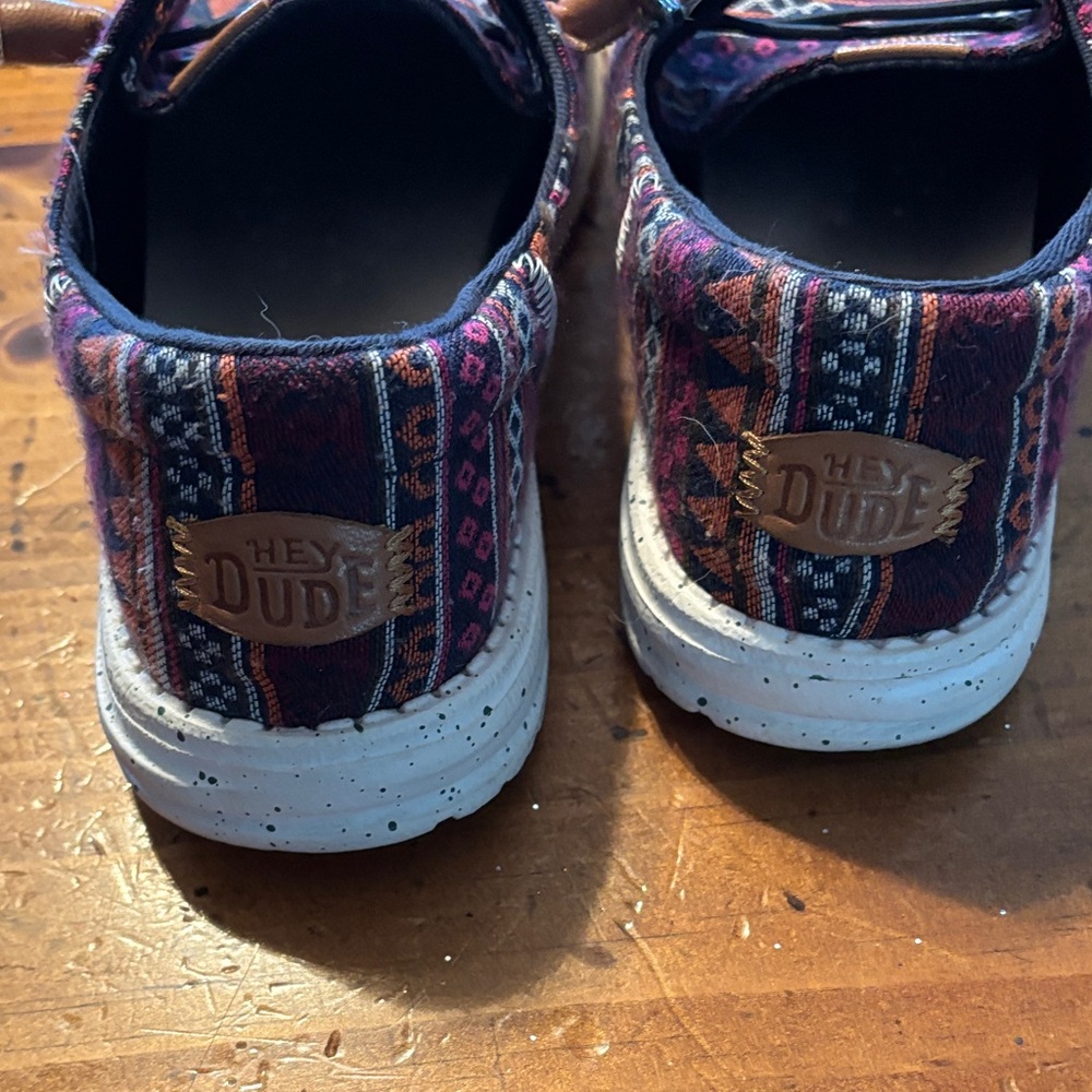 Hey Dude Multicolor Patterned Shoes - image 2